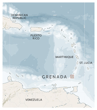Caribbean Map
